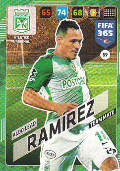 Aldo Leao Ramirez Atletico Nacional 2018 FIFA 365 #59